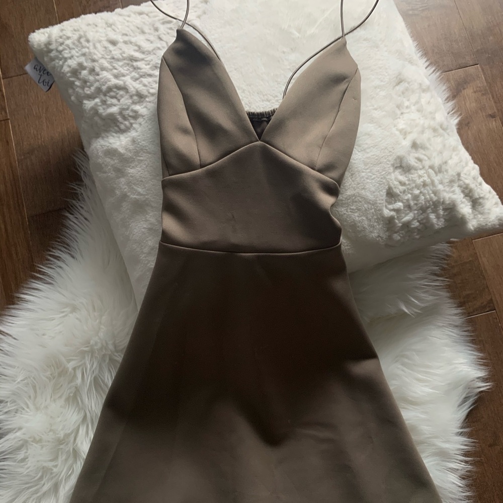 Gorgeous Grey/Brown dress